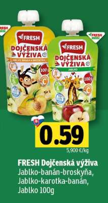 FRESH Dojčenská výživa