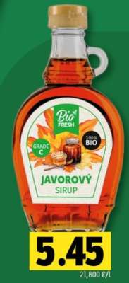 Javorový sirup