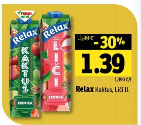 Relax Kaktus, Liči 1l