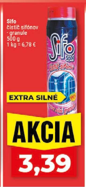Sifo čistič sifónov