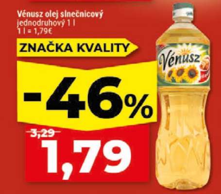 Vénusz olej slnečnicový