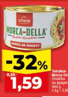 Tatrakon Morca-Della omáčka na špagety
