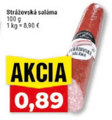 Strážovská saláma