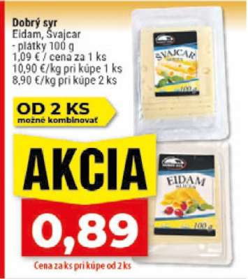 Dobrý syr Eidam, Svajcar
