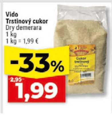 Vido Trstinový cukor