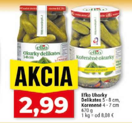 Efko uhorky