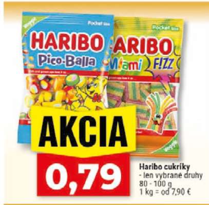 HARIBO CUKRÍKY