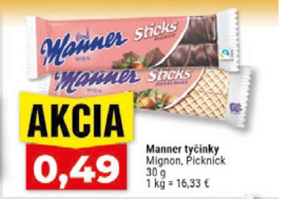 Manner tyčinky