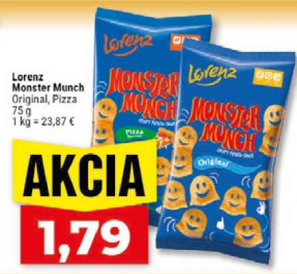 Lorenz Monster Munch Original, Pizza