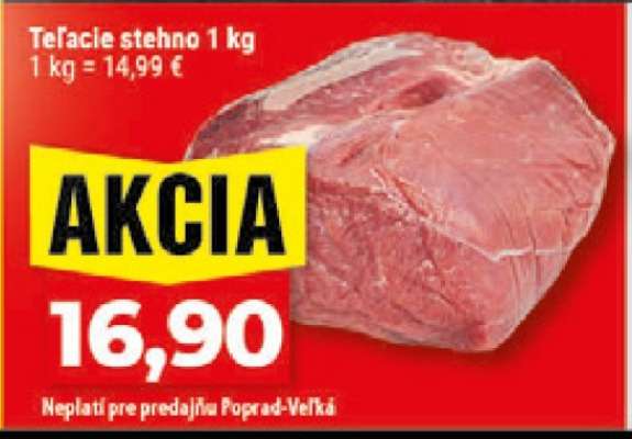 Teľacie stehno 1 kg
