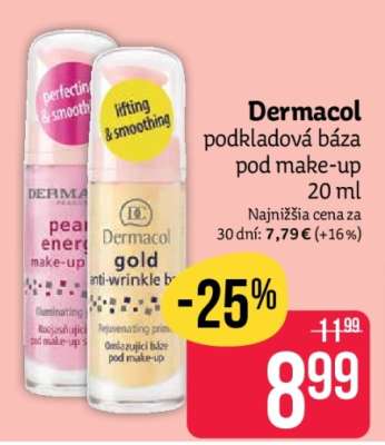 Dermacol podkladová báza pod make-up 20 ml