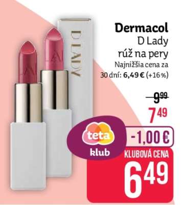 Dermacol D Lady rúž na pery