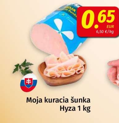 Moja kuracia šunka Hyza 1 kg