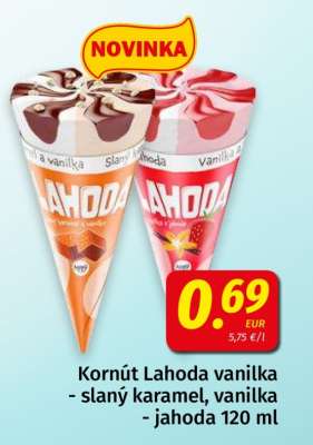 Kornút Lahoda vanilka