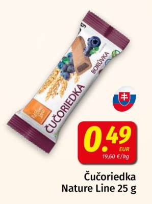 Čučoriedka Nature Line 25 g