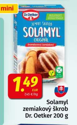 Solamyl zemiakový škrob Dr. Oetker 200 g