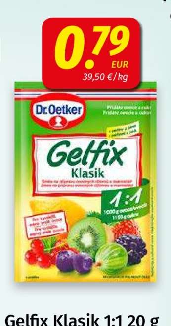 Gelfix Klasik 1:1 20 g