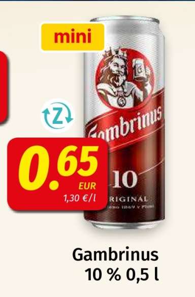 Gambrinus 10 0,5 l