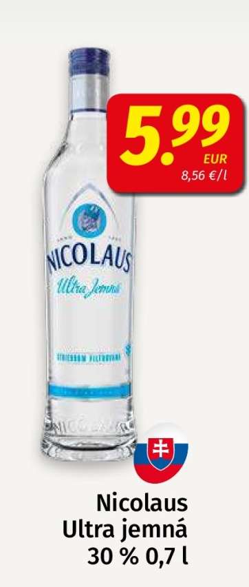 Nicolaus Ultra jemná 30% 0,7 l