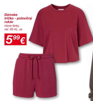 Dámske tričko - polovičný rukáv
