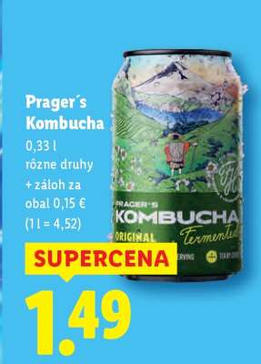 Prager's kombucha