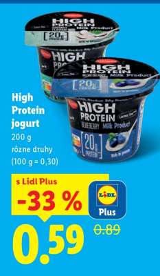 High protein jogurt