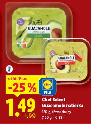 Chef Select Guacamole nátierka