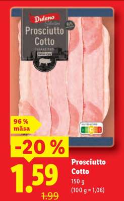 Prosciutto cotto