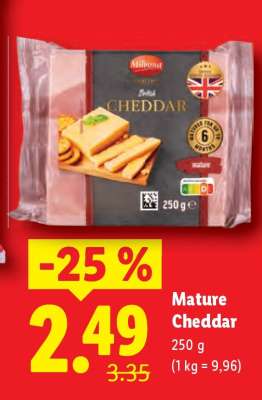 Mature cheddar