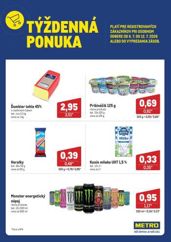 Leták Metro - 6.7.2026 - 12.7.2026.