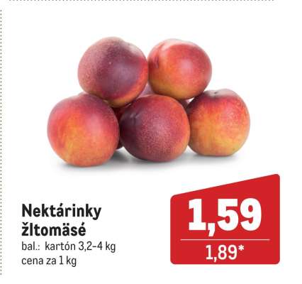 Nektárinky žltomäse