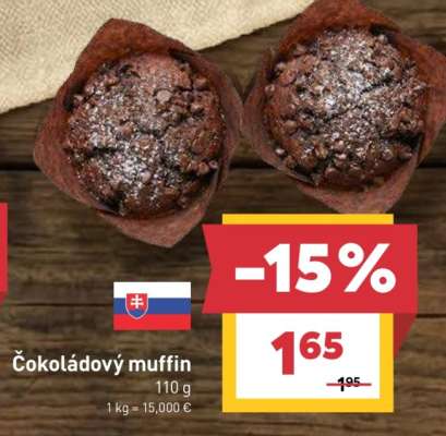 Čokoládový muffin