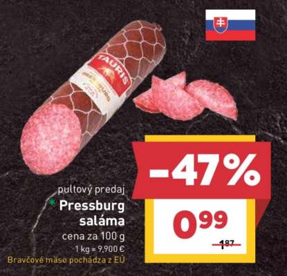 Pressburg saláma