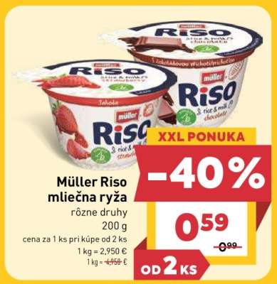 MÜLLER RISO Mliečna ryža