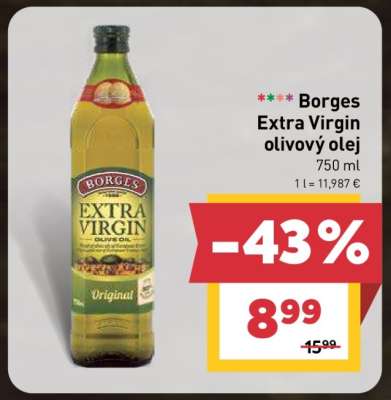Borges Extra Virgin olivový olej