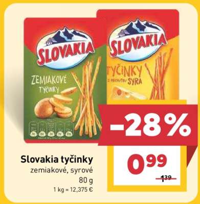 Slovakia tyčinky