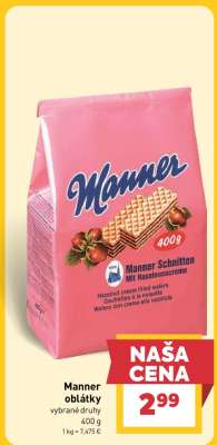 MANNER Oblátky