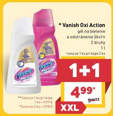 Vanish Oxi Action