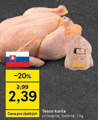 Tesco kurča