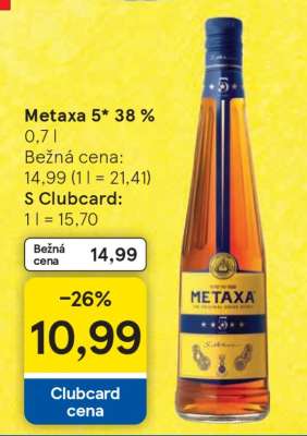 Metaxa 5*, 38%