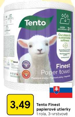 Tento Finest papierové utierky