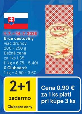 Erce cestoviny