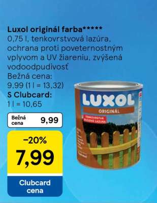 Luxol originál farba