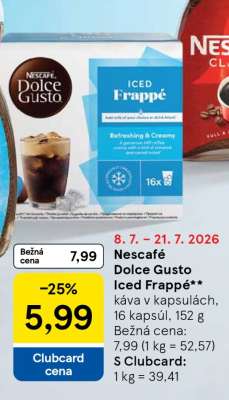 Nescafé Dolce Gusto Iced Frappé**