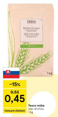 Tesco múka