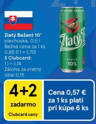 Zlatý Bažant 10%