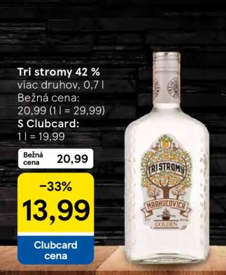 Tri stromy 42 %