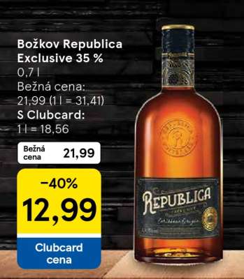 Božkov Republica Exclusive 35 %