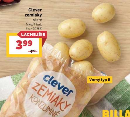 Clever zemiaky skoré