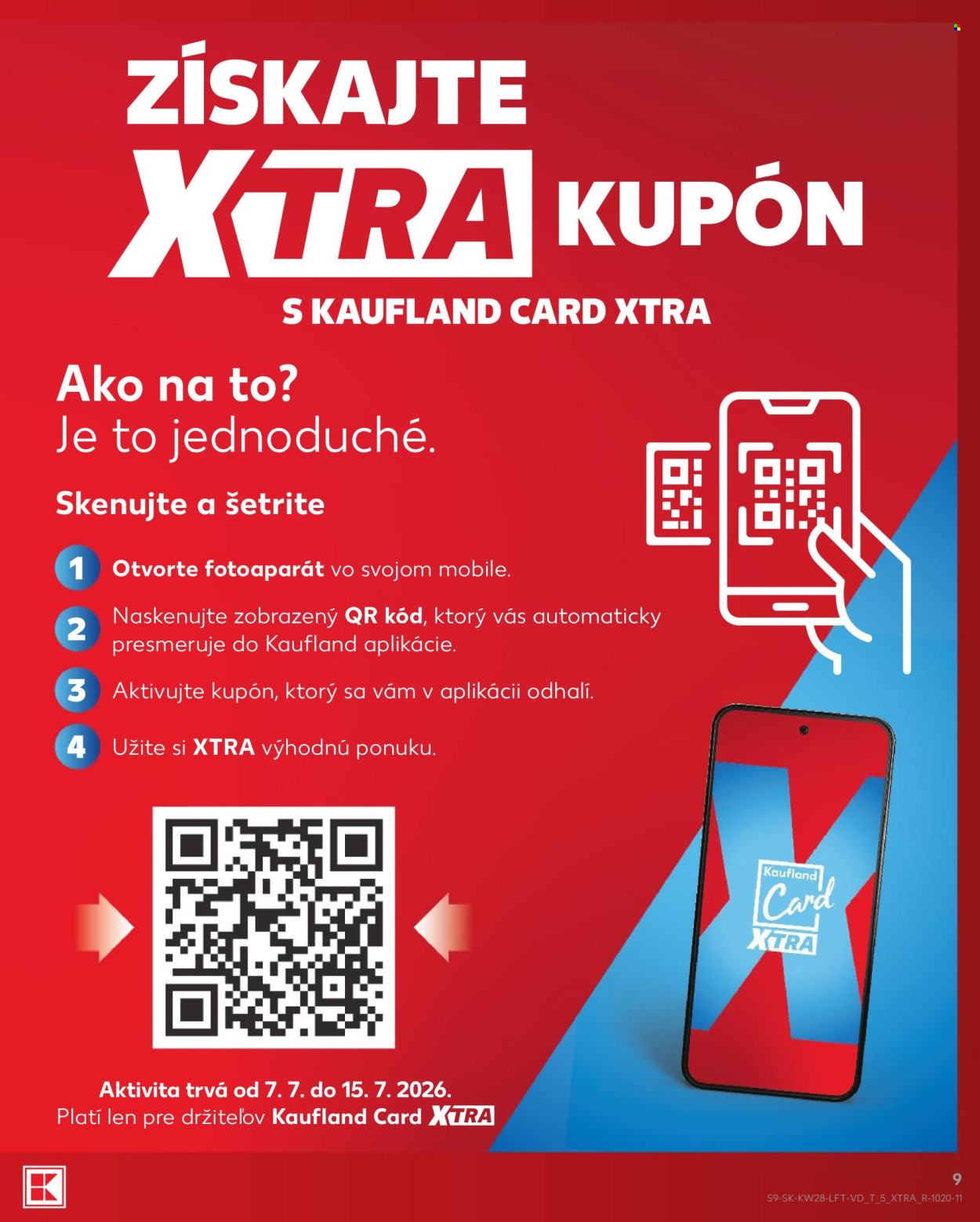 Leták Kaufland - 9.7.2026 - 15.7.2026. Strana 9